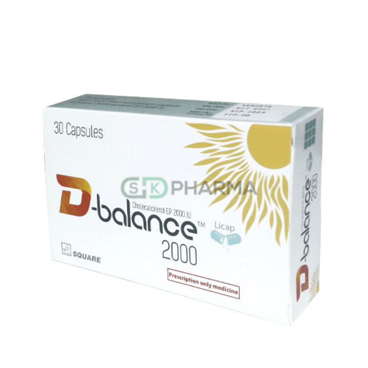 D-Balance Capsule 2000 IU (Cholecalciferol [Vitamin D3])