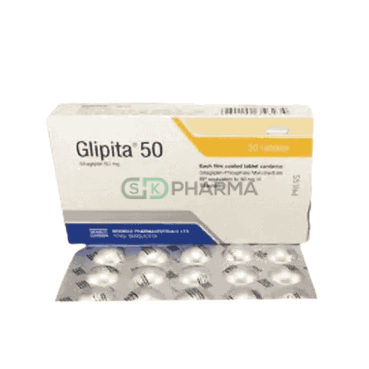 Glipita Tablet 50 mg (Sitagliptin)