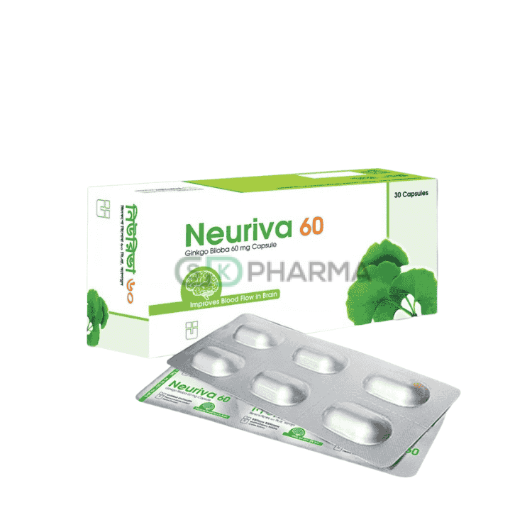 Neuriva Capsule 60 mg (Ginkgo Biloba)