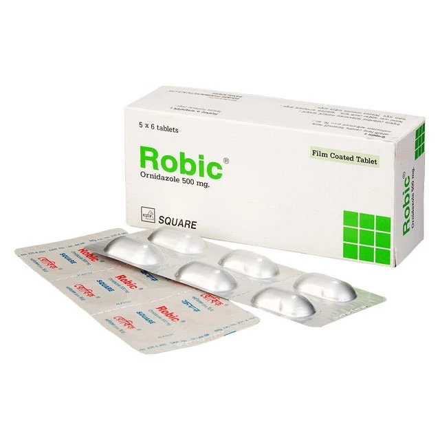 Robic Tablet, Ornidazole 500 mg