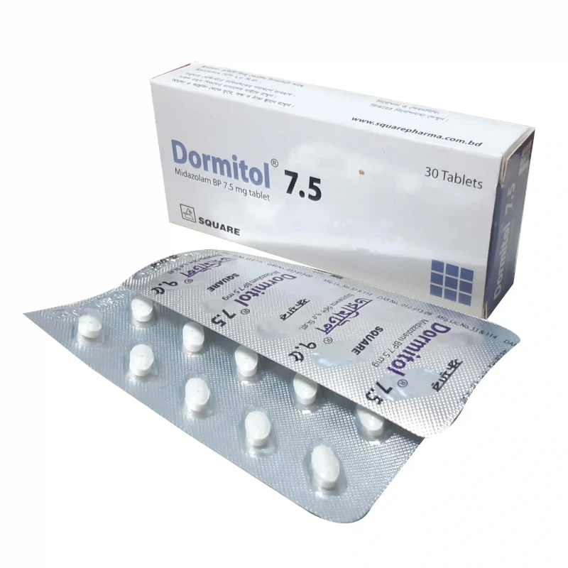 Dormitol Tablet, Midazolam 7.5 mg
