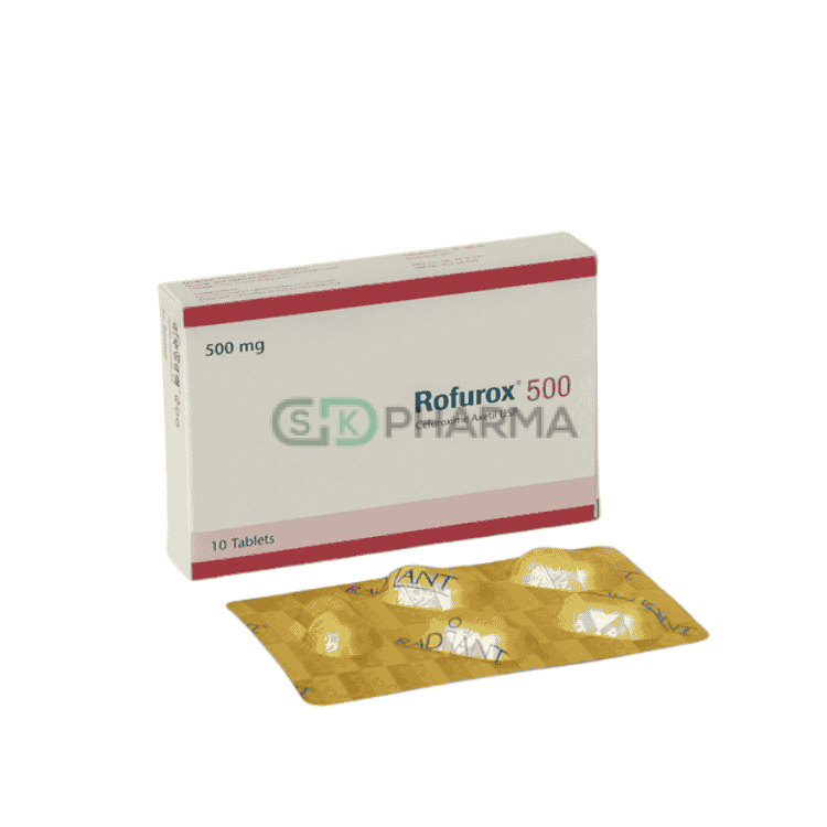Rofurox Tablet 500 mg (Cefuroxime Axetil)