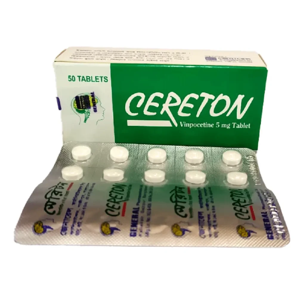 Cereton Tablet, Vinpocetine 5 mg