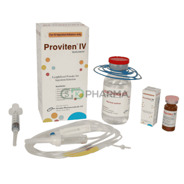 Proviten IV Injection (Multivitamin [water & fat soluble] + 5% Dextrose)