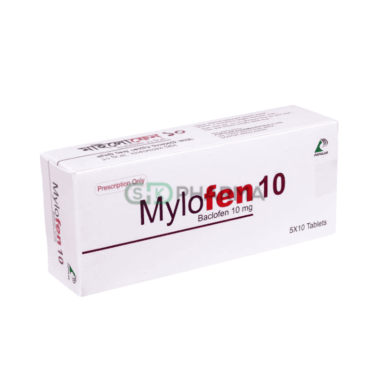 Mylofen Tablet 10 mg (Baclofen)