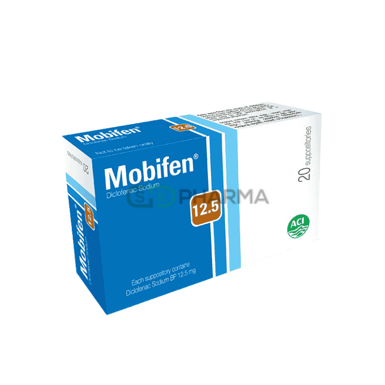 Mobifen Suppository 12.5 mg (Diclofenac Sodium)