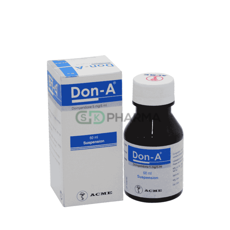 Don-A Suspension 5 mg/5 ml (Domperidone Maleate)