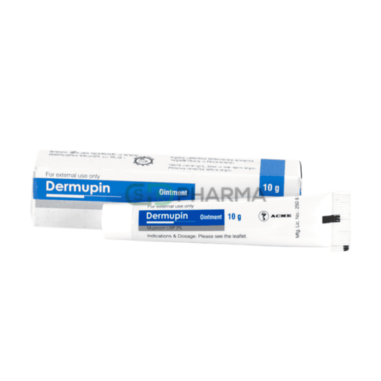 Dermupin Ointment 2% w/w (Mupirocin)