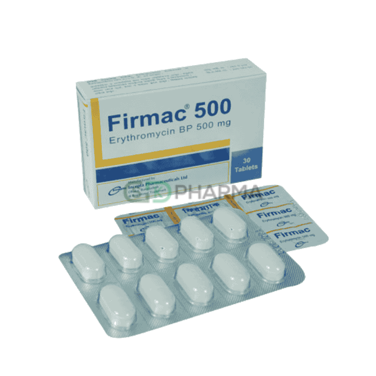 Firmac Tablet 500 mg (Erythromycin (Oral))