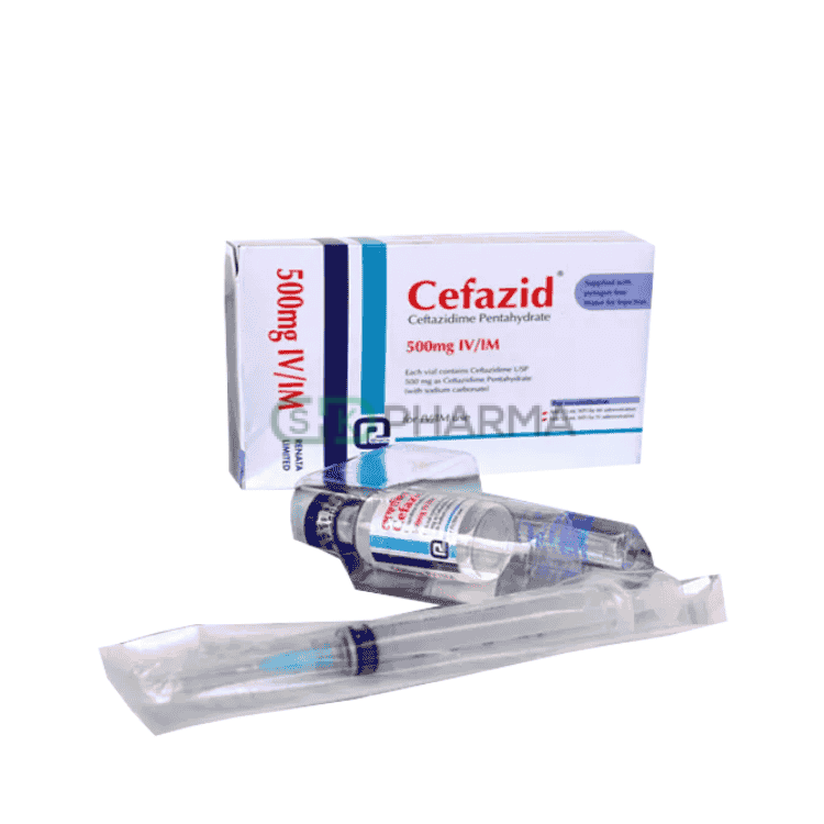 Cefazid Injection 500 mg/vial (Ceftazidime Pentahydrate)