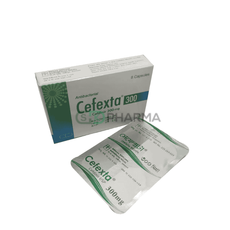 Cefexta Capsule 300 mg (Cefdinir)