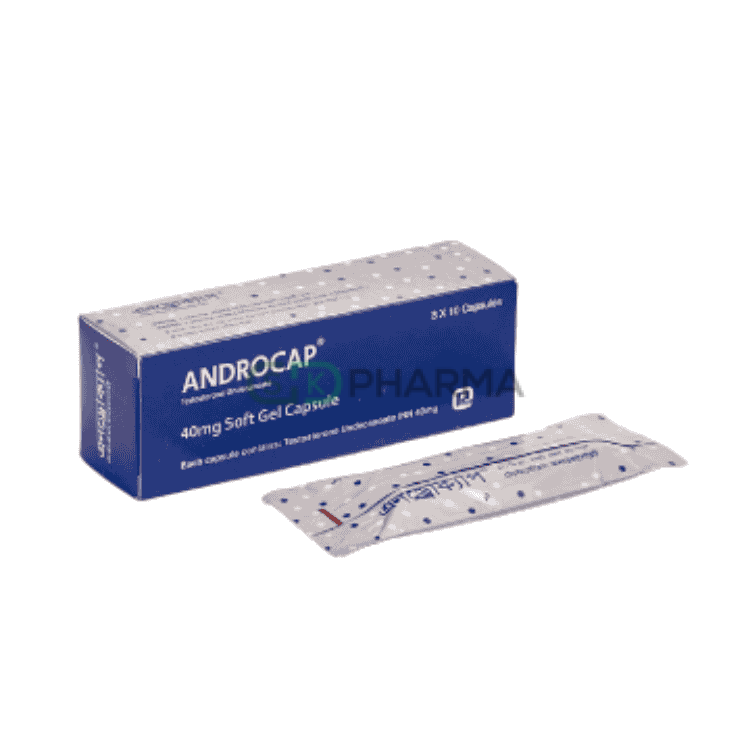 Androcap Capsule 40 mg (Testosterone Undecanoate)