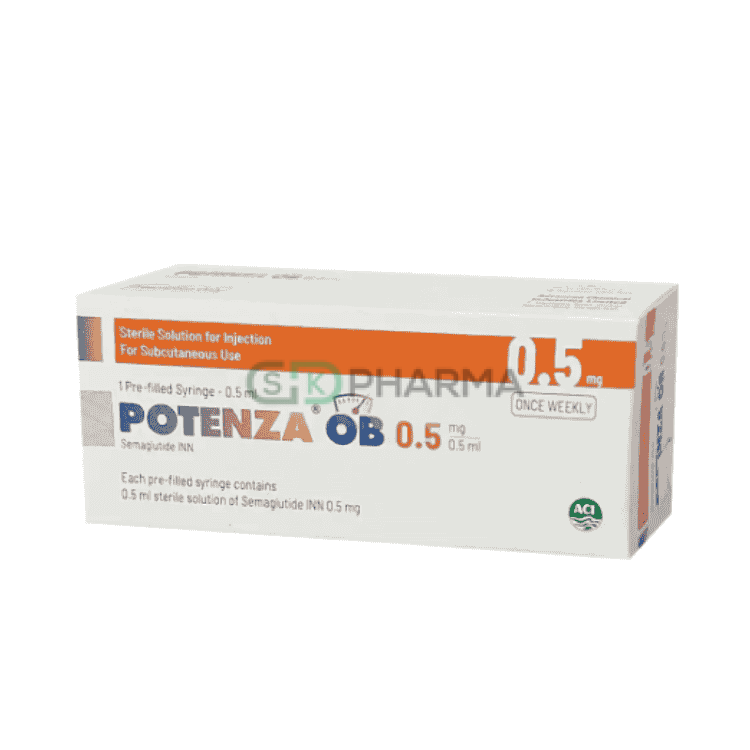 Potenza OB Injection 0.5 mg/0.5 ml (Semaglutide)