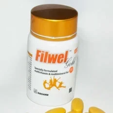 Filwel Gold Tablet 30 pcs, Multivitamin & Multimineral [A-Z gold preparation]