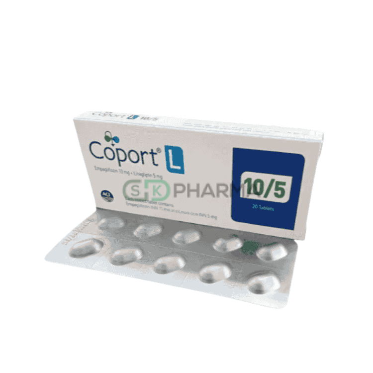 Coport L Tablet 10 mg+5 mg (Empagliflozin + Linagliptin)