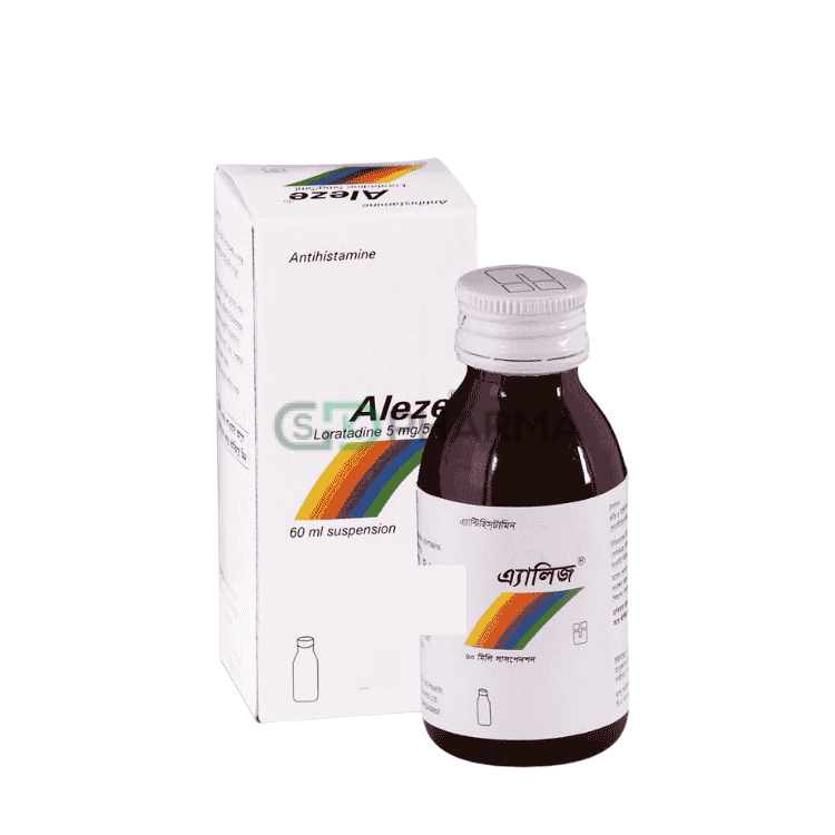 Aleze Oral Suspension 5 mg/5 ml (Loratadine)