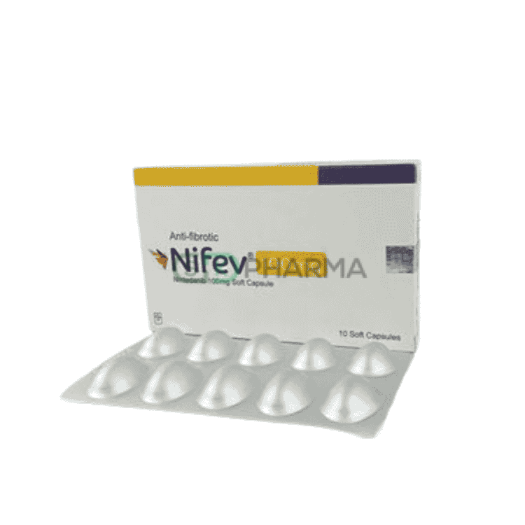 Nifev Capsule 100 mg (Nintedanib)