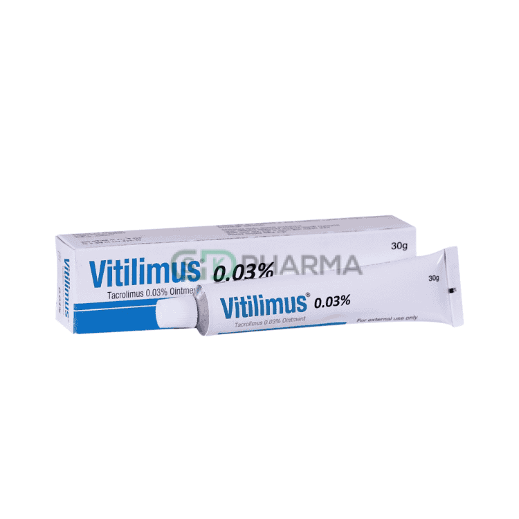 Vitilimus Ointment 0.03% (Tacrolimus Monohydrate (Topical))
