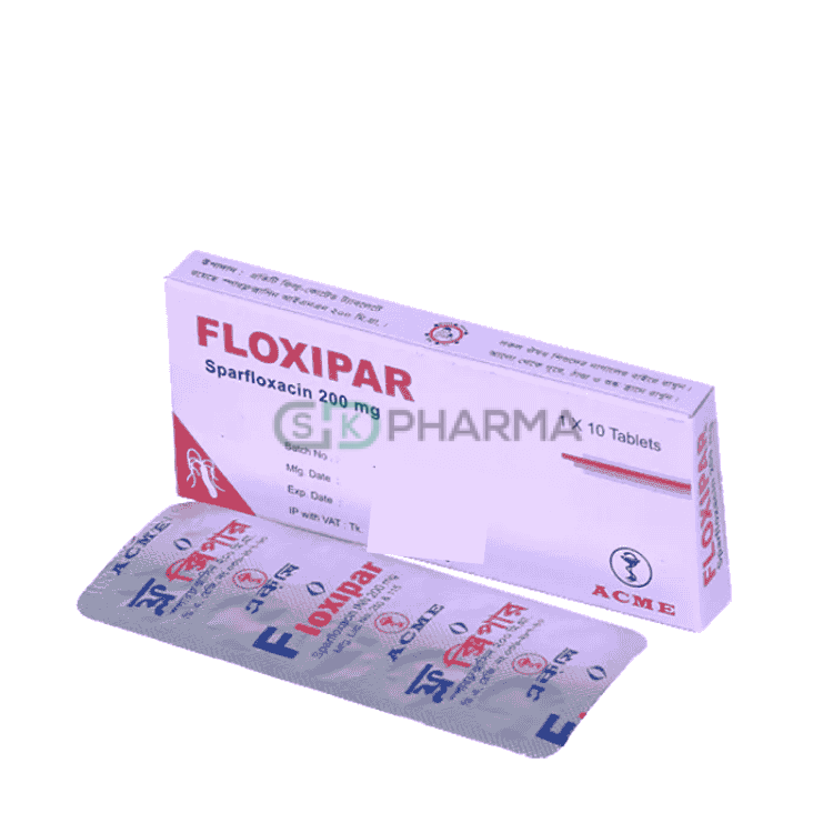 Floxipar Tablet 200 mg (Sparfloxacin)
