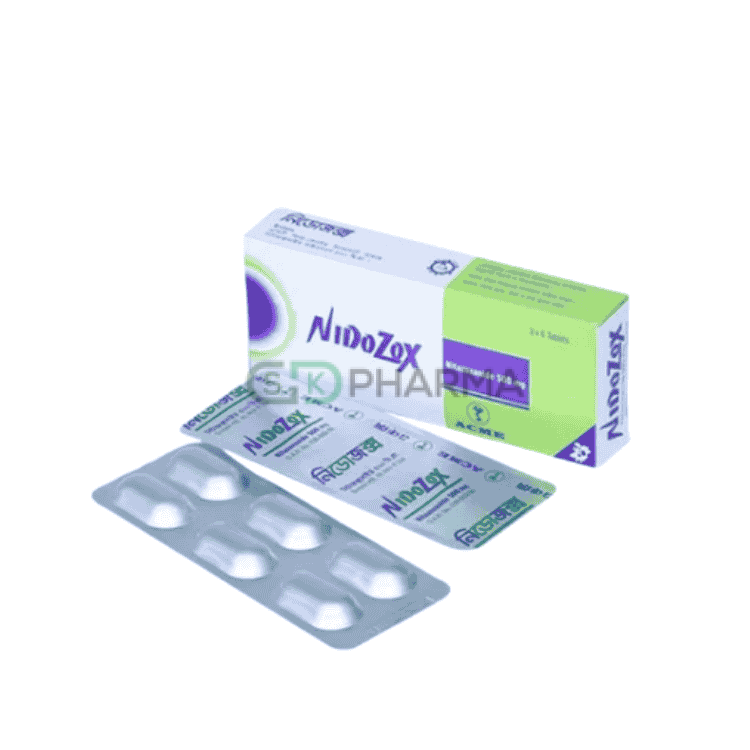 Nidozox Tablet 500 mg (Nitazoxanide)