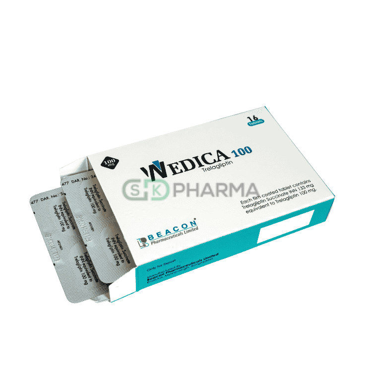 Wedica Tablet 100 mg (Trelagliptin Succinate)
