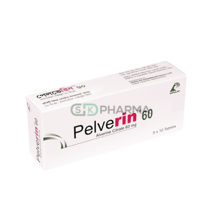 Pelverin Tablet 60 mg (Alverine Citrate)