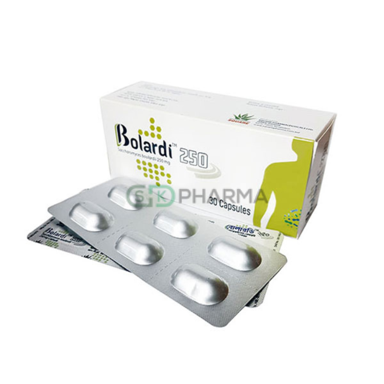 Bolardi Capsule 250 mg (5 billion CFU) (Saccharomyces Boulardii)