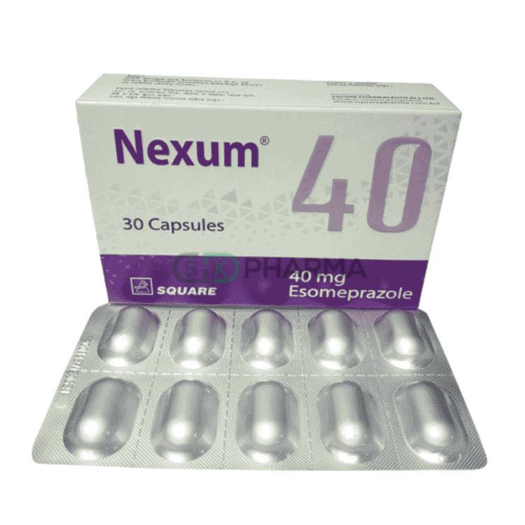 Nexum Capsule 40 mg (Esomeprazole)