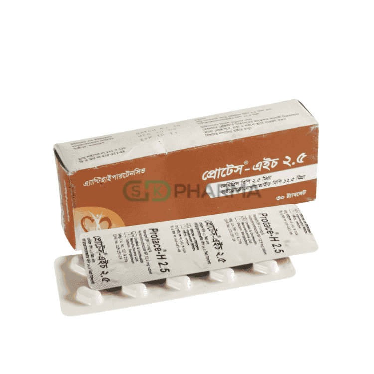 Protace-H Tablet 2.5 mg+12.5 mg (Ramipril + Hydrochlorothiazide)