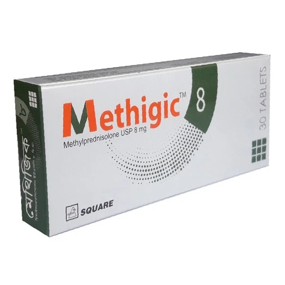 Methigic Tablet., Methylprednisolone 8 mg