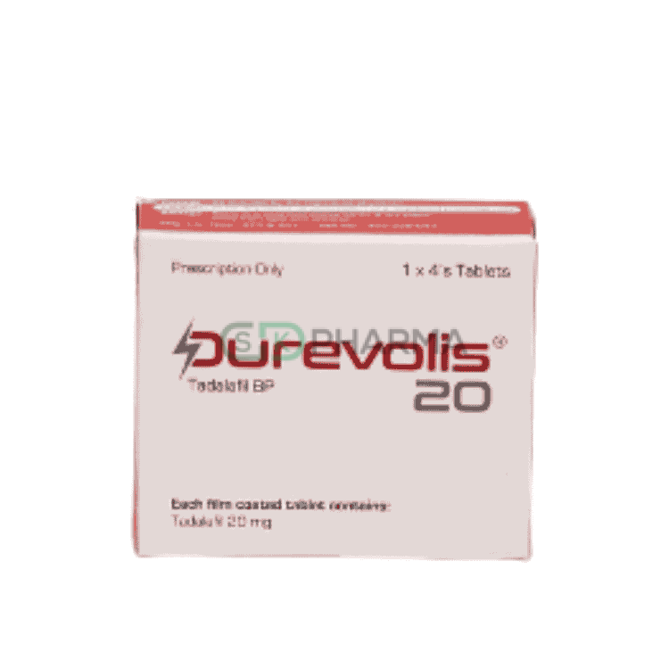 Durevolis Tablet 20 mg (Tadalafil)