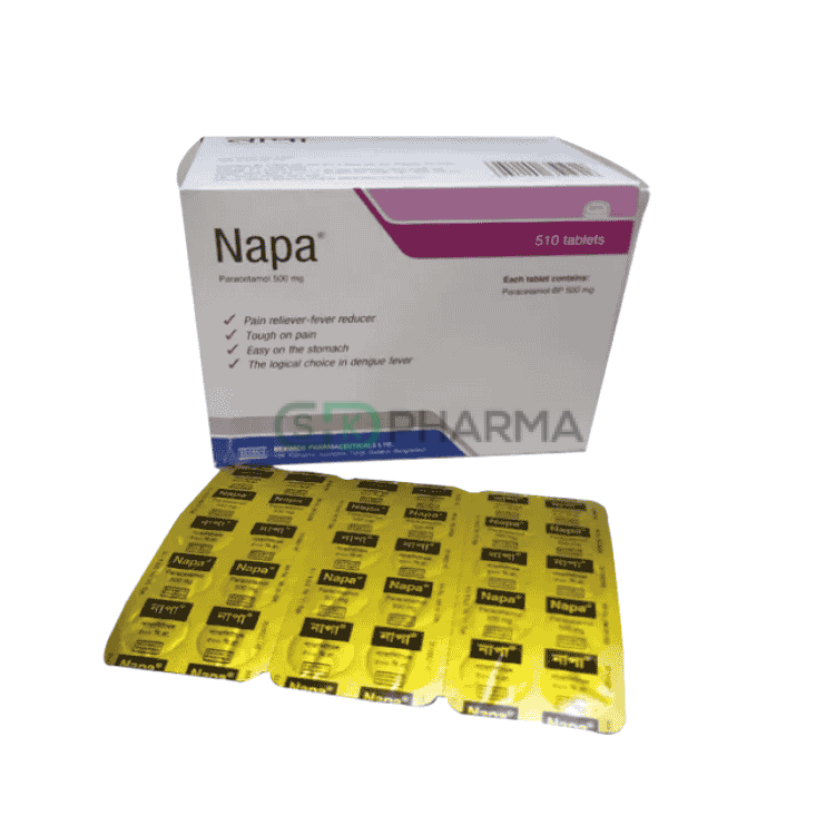 Napa Tablet 500 mg (Paracetamol)