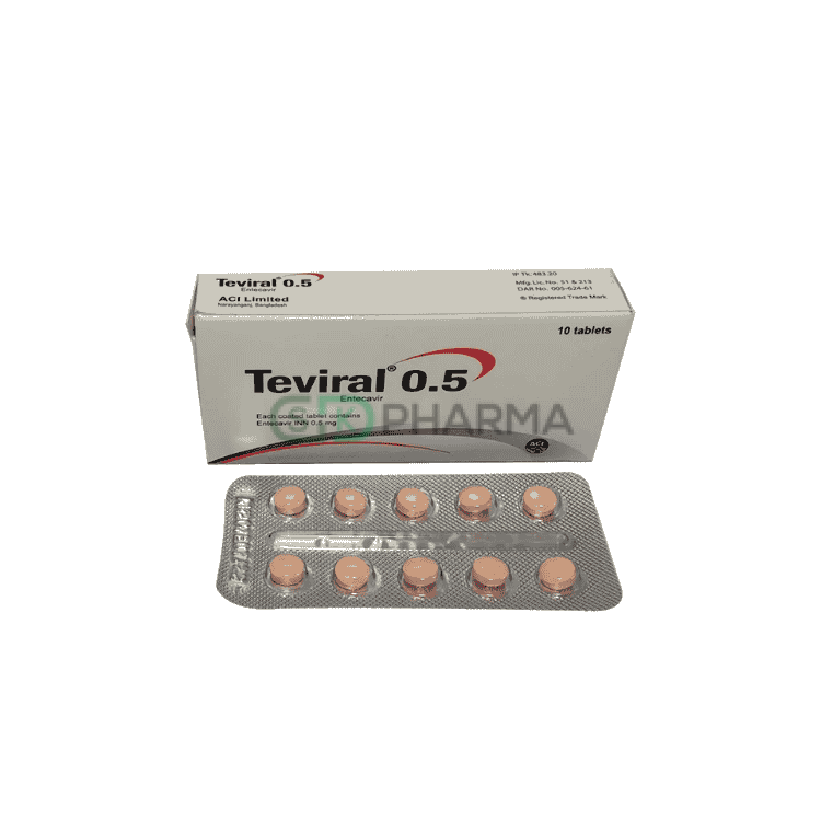 Teviral Tablet 0.5 mg (Entecavir)