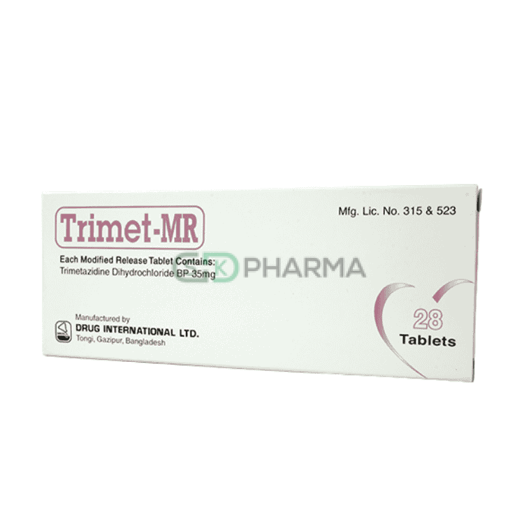 Trimet-MR Tablet 35 mg (Trimetazidine Dihydrochloride)